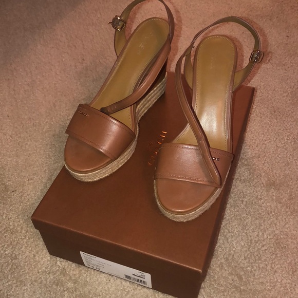 Coach wedges - Picture 1 of 5